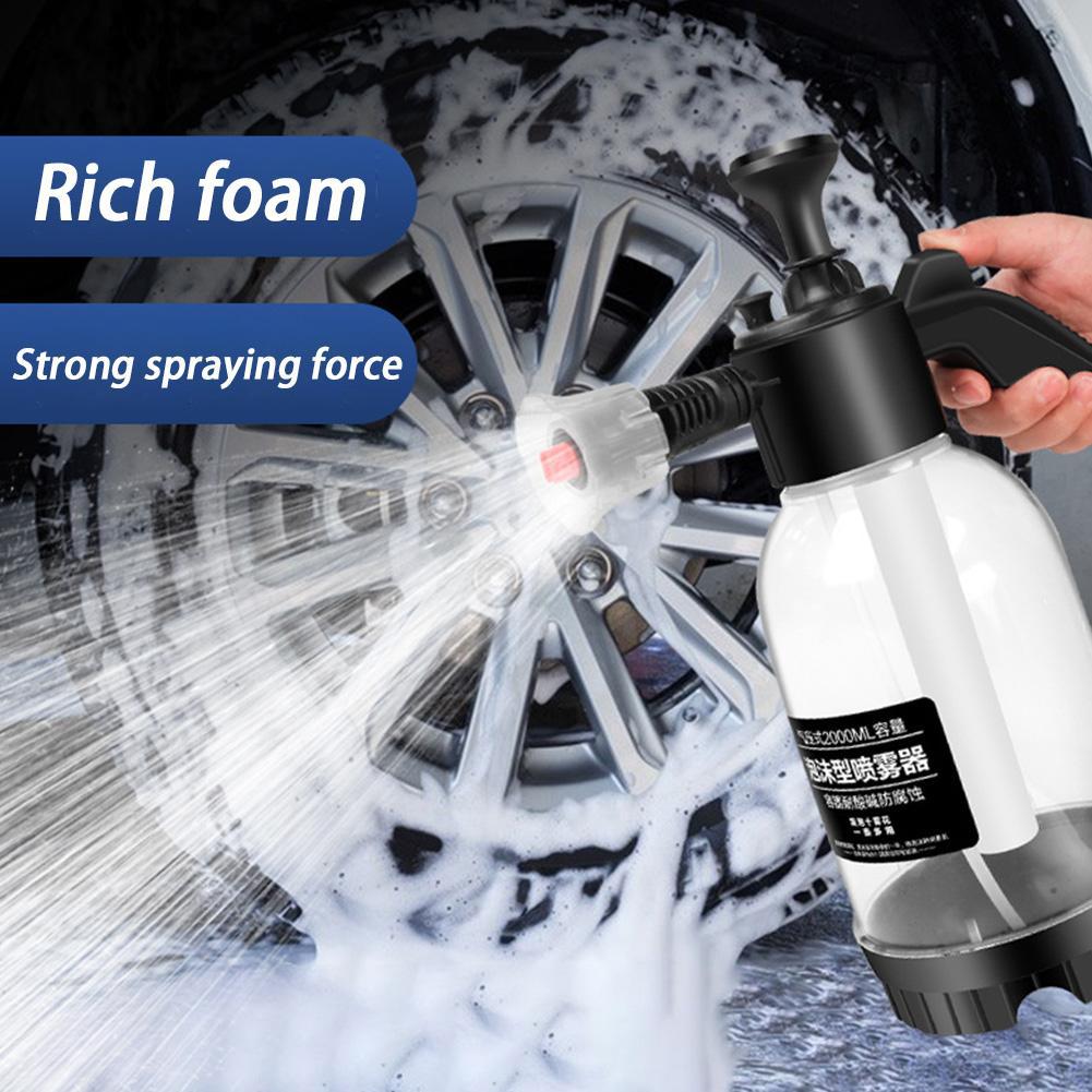 Pressure Washer Foam Gun - 2L Handspuitfles voor auto, hogedruk handpomp