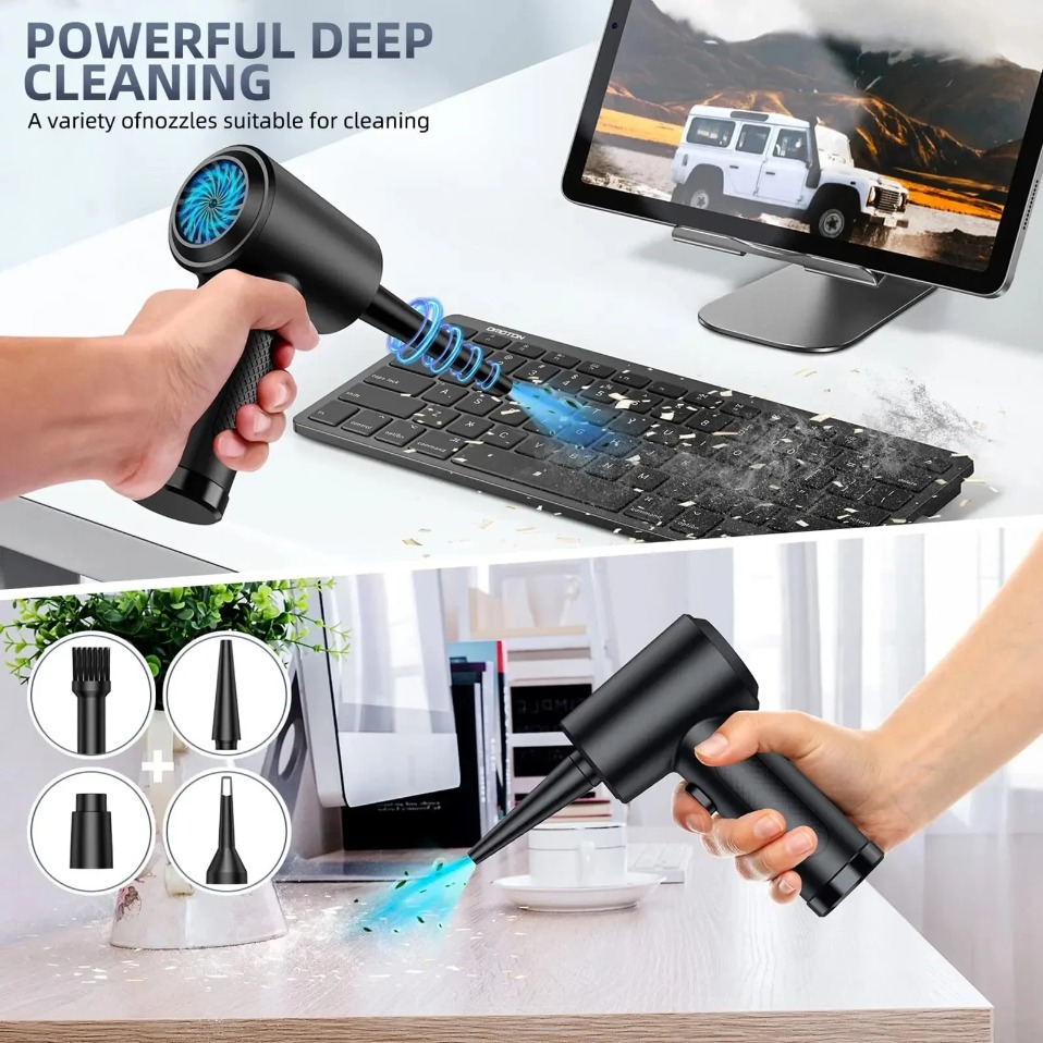 Elektrische draadloze luchtbla - Dryer Car Blower recensie en prijs
