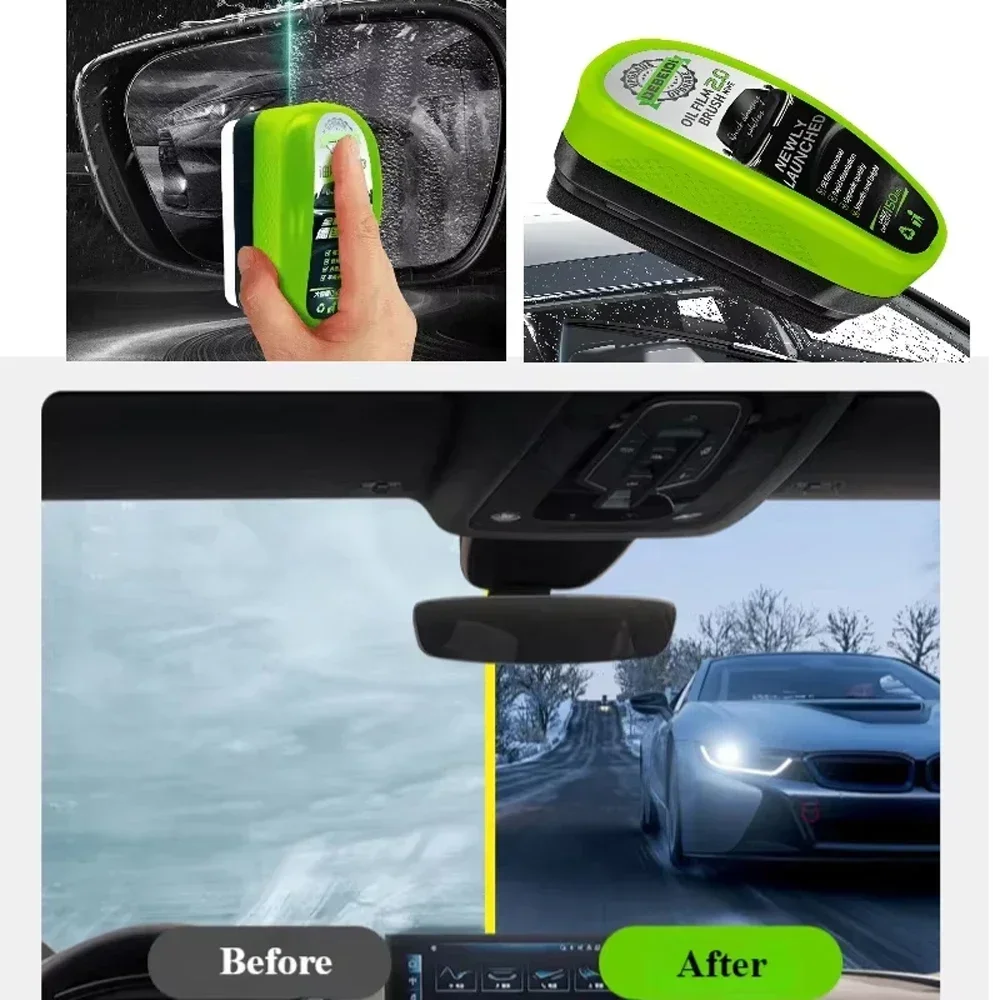Autoglas oliefilm verwijderaar - Car Cleaning Brush recensie en prijs